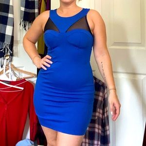 Women’s peek-a-boo top dress